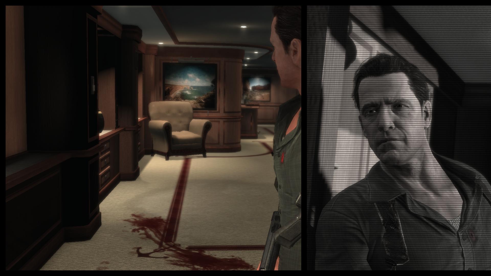 The problem with that is, that the setting in and of Max Payne is…...